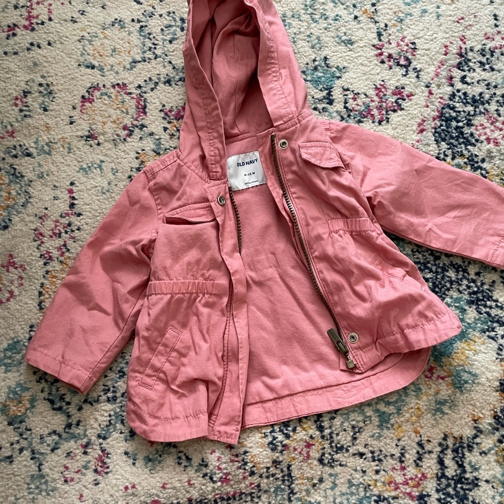 Infant hooded utility jacket